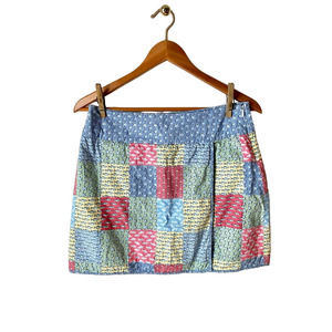 Vineyard Vines Patchwork Skort Size 4